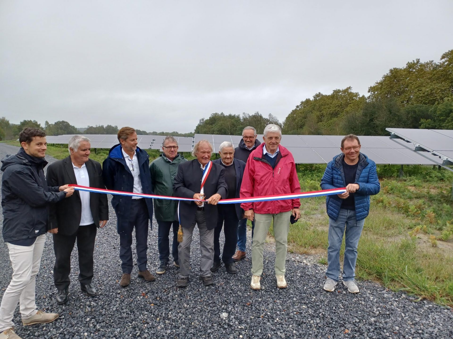 Inauguration de la centrale solaire d&rsquo;Agnos (64)
